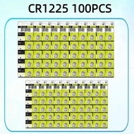 100pcs CR1225 Bulk 3v Lithium Battery Compatible with DL1225 BR1225 KL1225 L1225 ECR1225 KCR1225 for