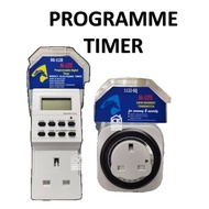 PROGRAMME TIMER / DIGITAL 3 PIN PLUG TIMER/ TIME SWITCH / ANALOG / DIGITAL TIMER
