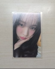 aespa karina聖誕kms特典小卡