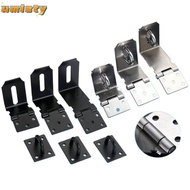 UMISTY 90 Degree Lock Catch, Burglar-proof Household Padlock Clasp,  90 Degrees Stainless Steel Hard