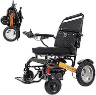Electric Power Wheelchair,Folding Lightweight Electric Wheelchair Powerchair,for The Elderly and Disabled gfh