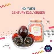 Hong Kong HOI YUEN EggCellent Century Egg / Pickled Ginger | 香港開源蛋行流心/皮蛋酸薑片
