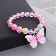 Jual Gelang Anak Manik - Manik Mutiara Motif Karakter Korean Crystal Daisy Flower