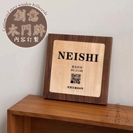 Creative House Number Wooden Business Listing Decoration Making Customized Design Facade Billboard D