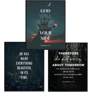 Christian Gifts for Women, Christian Wall Art, Bible Verses Wall Decor - Religious Scripture Decorat