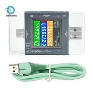 TU13 DC0-50V 6.5A Digital Display Multi-Function Mobile Phone Charger USB Tester Voltage Current and