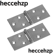 HECCEHZP Door Hinge, Heavy Duty Steel Connector Flat Open, Useful Interior Folded Soft Close Close Hinges Furniture Hardware Fittings