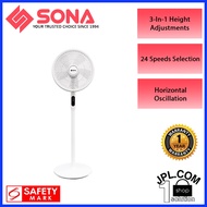 Sona 3-in-1 Remote DC Stand Fan SFS 1189DC