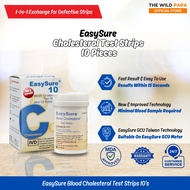 EASYSURE GCU Test Strips Blood Cholesterol, Glucose, Uric Acid MDA Registered Authentic Guarantee