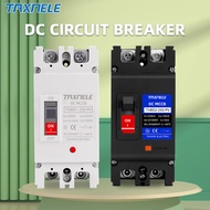 TAXNELE DC MCCB 2P 250A 600V 1000V DC Solar Molded Case Circuit Breaker Overload Protector Solar PV