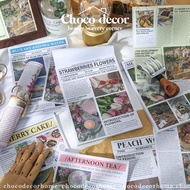Newspaper for room decoration, photography accessories