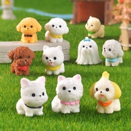 Charming Mini Dog Figurines Sets: Perfect for Cake Top & Creative Decor
