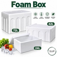 Styrofoam Ice Box / Cooler Box / Picnic box / Gabus /  Foam Box / Fish Box / Tong Ais Polyfoam)
