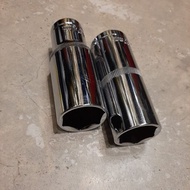 8mm - 36mm long box socket 白色长卜子