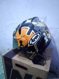 Helm Scott (arai) ram 4 motif solit.
