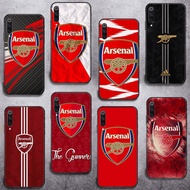 Arsenal FC Home Redmi 9 8A 9A 9T 9C NFC TPU black soft silicone protective case