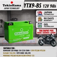 YTX9-BS FOR KTM 390 DUKE / CBR 250 / GSF400 / NINJA 250 / SKYLINE 200 / SYM VTS 200 MOTORCYCLE GEL B