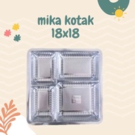 Mika 4-Section Rice Box Tray 18 contains 50 pcs / Boxed Rice Size 18x18