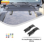 BAWA Car Hood Cover Decoration Stickers For Jeep Wrangler JL 2018 - 2022 Engine Cover Accessories Fo