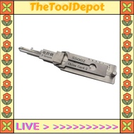 【Best value】 Lishi SS002 2 In 1ล๊อคสำหรับเปิดประตูช่างทำกุญแจ