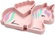 MELII Silicone Suction Divided Balance Eating Plate
