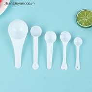 zhangjin 10Pcs 1g 3g 5g 10g Measuring Plastic Scoop Measuring Spoons Milk Powder Spoons .