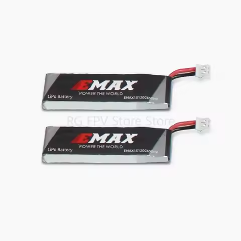 EMAX Official 1S 650mAh LiPo Battery 3.8v HV Charger PH2.0 Connector For Tinyhawk III Plus FPV Racin