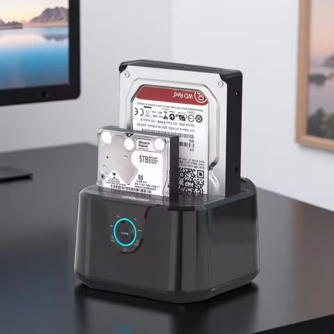 GODO 2.5/3.5 Inch HDD SSD SATA Hard Drive Docking Station USB 3.0 HDD Docking Station Disk Case HDD 
