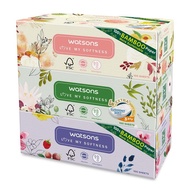 WATSONS X-flower Velvet Facial Box Tissue 3plyx100shtx3s