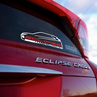 X IIII _ MITSUBISHI MITSUBISHI Eclipse Cross Model Sticker