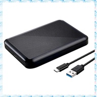 ( D I Q H )External Hard Drive Case 5GB/S with USB 3.1 2.5" Housing Supports Up to 6TB Fit for PC/La