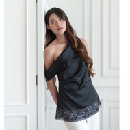 Ivy Asymmetrical Shoulder Top - Atwell Apparel
