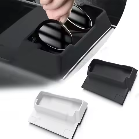 Car Glasses Box Car Accessories for Tesla Highland Model 3 Y YL Center Console Armrest Storage Box G