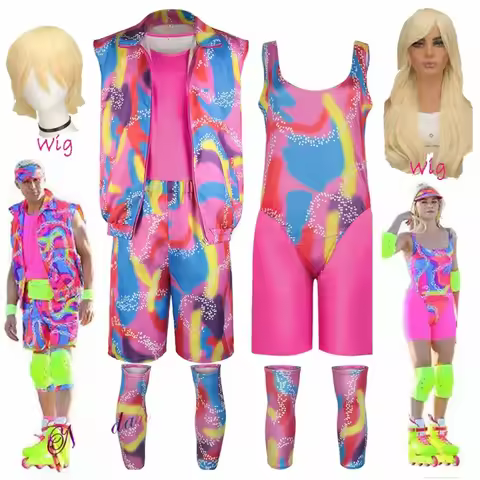 72th Anime Movie Barbi Ken Barbe Sports Women Men Kids Halloween Party Cosplay Costume Daily Wear Sp