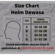 Local - Helmet INK Double VISOR ORIGINAL JPS BER SNI AINNA