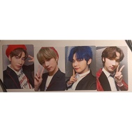 Mini photocard lightstick genuine txt band no defects