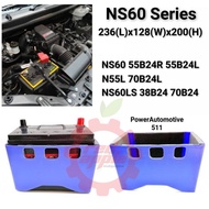 BATTERY JACKET NS60 NS60LS 38B24 55B24R 55B246 70B24L BATTERY PROTECTION COVER -  - TOYOTA PROTON HO