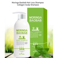 Moringa Baobab Hair Loss Shampoo  Collagen Scalp Shampoo 500g