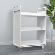 Layer Silent Wheel Book Cart 3 Library Transport Layer 2 Book Ladder File Room 4V Layer Climbing Lad