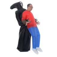 Factory Halloween Ghost Hugging Inflatable Costume Alien Et Props Inflatable Costume Walking Perform