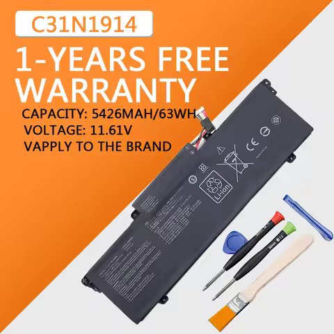 C31N1914 Laptop Battery For ASUS ZenBook 13 UX425UG ZenBook 14 Ultralight UX435EAL Zenbook 14 UM425Q