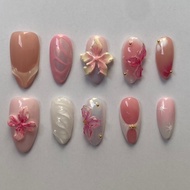 3D nails flower || PRESS ON NAILS || FAKE NAILS || False Nails || SHANECY.co