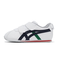 Asics Toddler Shoes Cotla Baby SL 2 White Blue Green Red Velcro Felt Kids ACS 1144A382107