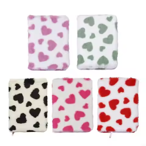 A 5 Stationery Notebooks Aesthetic Notebook Plush Notebook 80 Sheets Journal Notebook Lovely Daily N