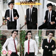 JANELAXE932JN Tie Fashion Solid Skinny Plain wedding
