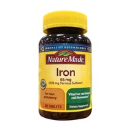 Nature Made Iron 65 mg, 365 Tablets