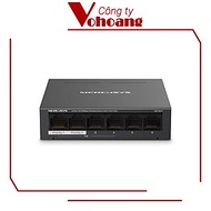 Bộ Chia Mạng Swich PoE Mercusys MS106LP 6 Cổng 10/100Mbps Hỗ Trợ 4 Cổng PoE+ Mỗi Cổng Công Suất 30W 