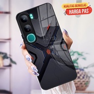 HP Softcase Glass Glossy 2D VIVO Y19S - Y19S PRO - Y17S - Y28 - Y29 - Y04S - Y04 - Y29S - Y29 5G - Y