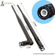 2Pcs 5dBi Gain UHF 500MHz-900MHz Antenna 210mm UHF Antenna With BNC Connector For Wireless Microphon