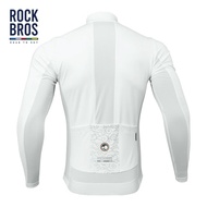 AT-🌞Rockbros Cycling Clothing Bicycle Tianlu Series Long-Sleeved Shirt Men's Autumn and Winter Warm Road Bicycle Sportsw